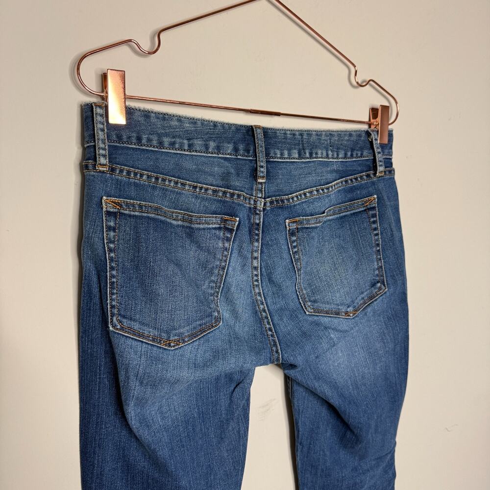 Gap Womens Curvy Jeans Size 27 Short Medium Wash Low Rise Denim Y2K Vintage - Picture 5 of 6